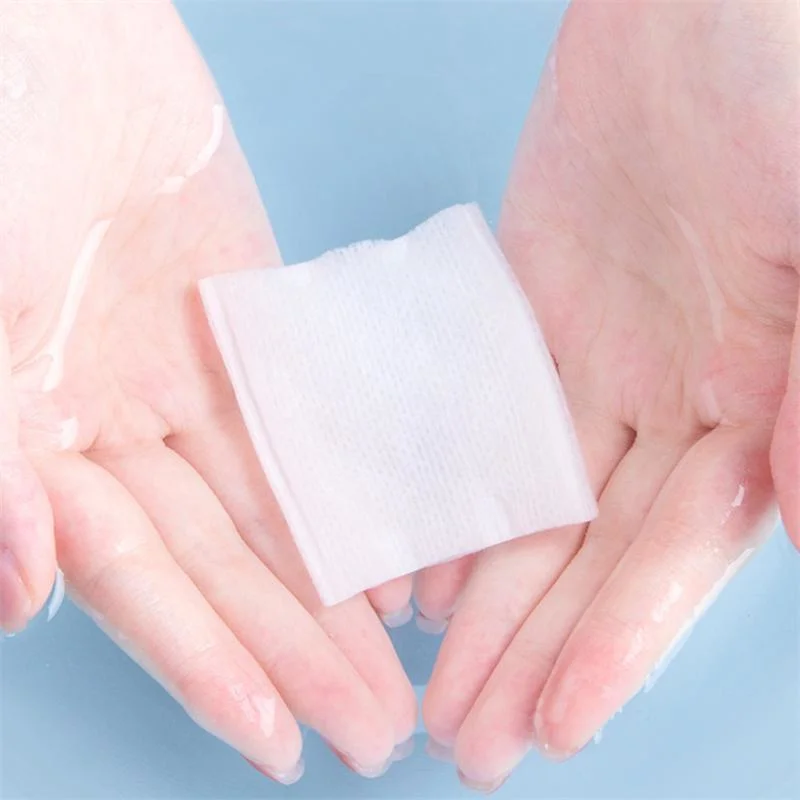 Cotton Spunlace Cleaning Face Towel 100% Cotton Tissue for Sensitive Skin