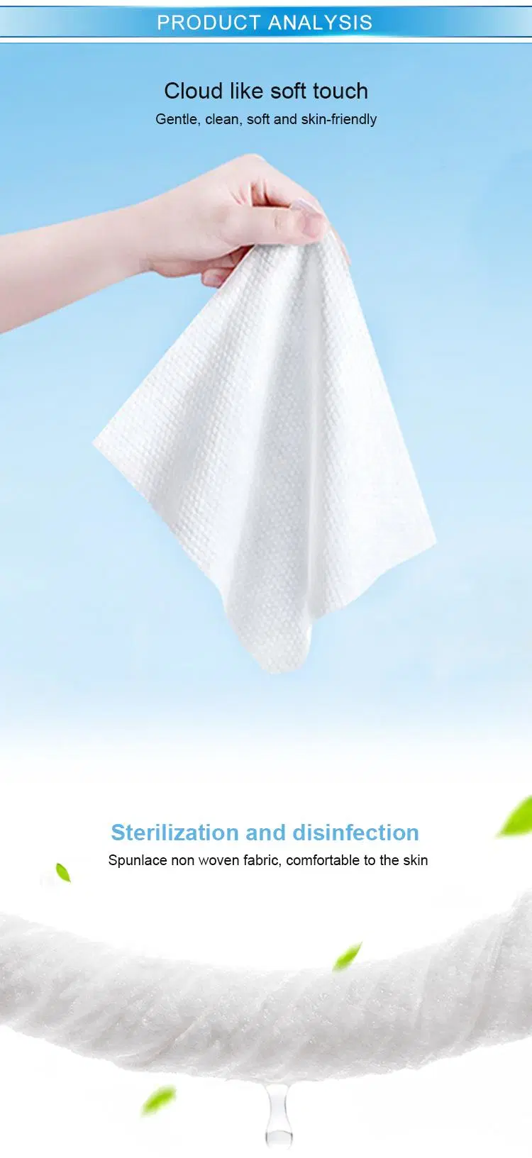 Factory OEM Private Label Baby Wet Wipes Feminine Wipes Personal Care Wipes Pet Care Wipes Household Care Wipes Car Care Wipes Antibacterial Disinfecting Wipes