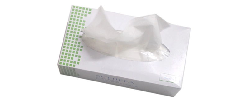 Low Price 100% Pure Cotton Facial Tissues with Ce